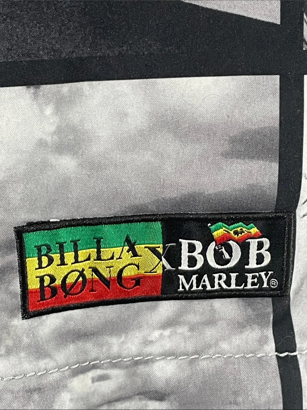 Billabong Bob Marley Black & White Photographic Print Board Shorts